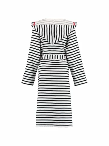 Großhandel 🛒 Cawö Wäsche Cawö Bademäntel Kapuze Streifen 1243 In Schwarz-weiß - 96 Günstig Kaufen 😉 – Bild 2