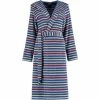 Schlussverkauf 👍 Cawö Wäsche Cawö Bademäntel Kapuze Streifen 3344 In Blau-multicolor - 12 Günstig Kaufen ✔️