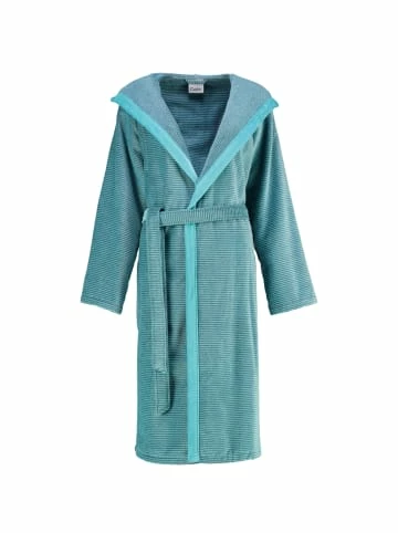 Bestes Angebot 💯 Cawö Wäsche Cawö Bademäntel Kapuze Two-Tone 6425 In Türkis - 47 Günstig Kaufen ⭐