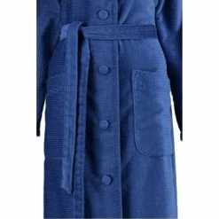 Angebote ✨ Cawö Wäsche Cawö Bademäntel Kelchkragen Geknöpft 2307 In Blau - 115 Günstig Kaufen ⭐ -Cawö Verkaufsshop cawo bademantel kelchkragen geknopft 2307 in blau 115 2
