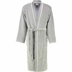 Schlussverkauf 💯 Cawö Bekleidung Cawö Bademäntel Kimono 1832 In Stein - 37 Günstig Kaufen ⌛