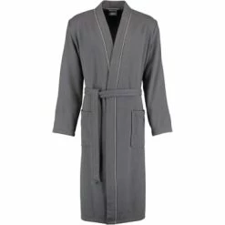 Coupon 🌟 Cawö Bekleidung Cawö Bademäntel Kimono 2605 In Anthrazit - 753 Günstig Kaufen 💯