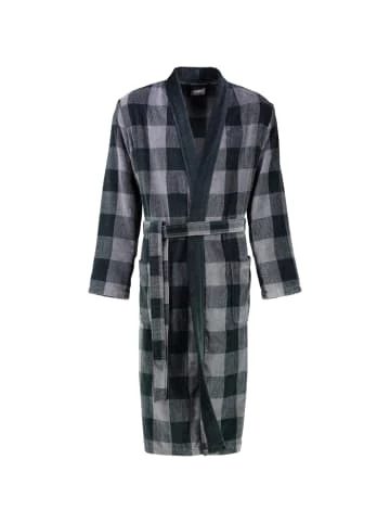 Auslauf 👍 Cawö Bekleidung Cawö Bademäntel Kimono Code 3899 In Anthrazit - 77 Günstig Kaufen 🔥 – Bild 4