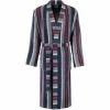 Brandneu 🌟 Cawö Bekleidung Cawö Bademäntel Kimono Streifen 1837 In Blau-graphit - 17 Günstig Kaufen 🎉