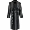 Coupon ⌛ Cawö Bekleidung Cawö Bademäntel Kimono Streifen 2612 In Schwarz - 97 Günstig Kaufen ⭐