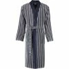 Bester Verkauf 👏 Cawö Bekleidung Cawö Bademäntel Kimono Streifen 3833 In Blau-graphit - 17 Günstig Kaufen 🔔