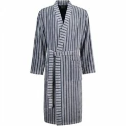 Neu 😉 Cawö Bekleidung Cawö Bademäntel Kimono Streifen 5505 In Denim - 17 Günstig Kaufen 👍