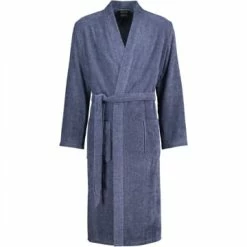 Großhandel 🔥 Cawö Bekleidung Cawö Bademäntel Kimono Streifen 5507 In Denim - 17 Günstig Kaufen 🎉