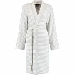 Beste Bewertungen von 💯 Cawö Wäsche Cawö Bademäntel Kimono Struktur 1214 In Weiß-silber - 76 Günstig Kaufen 👍