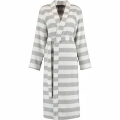 Schlussverkauf ✨ Cawö Wäsche Cawö Bademäntel Kimono Struktur 1241 In Silber - 76 Günstig Kaufen 🧨