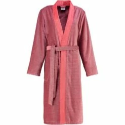 Billig 💯 Cawö Wäsche Cawö Bademäntel Kimono Two-Tone 6431 In Rot - 27 Günstig Kaufen 🎁