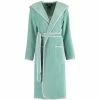Bestes Angebot 🔔 Cawö Wäsche Cawö Bademäntel Kurzmantel Mit Kapuze 4319 In Seegrün - 481 Günstig Kaufen 👏