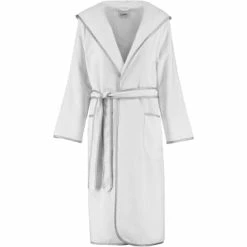 Budget ✔️ Cawö Wäsche Cawö Bademäntel Kurzmantel Mit Kapuze 4319 In Weiß - 600 Günstig Kaufen 🤩