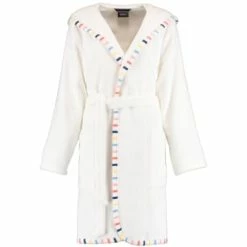 Bester Verkauf 🛒 Cawö Wäsche Cawö Bademäntel Kurzmantel Mit Kapuze Uni Mit Borte 3345 In Weiß - 662 Günstig Kaufen 😀