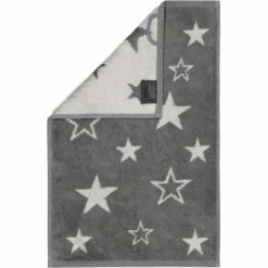 Bester Verkauf 😉 Cawö Handtücher Cawö Handtücher 🎁 Christmas Edition Sterne In Schiefer - 77 Günstig Kaufen 🌟