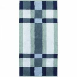 Auslauf ⭐ Cawö Handtücher Cawö Handtücher Delight Karo 6219 In Fjord - 44 Günstig Kaufen 💯