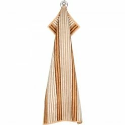 Alternative view of Blitzangebot 🌟 Cawö Handtücher Cawö Handtücher Delight Streifen 6218 In Caramel - 33 Günstig Kaufen ⌛