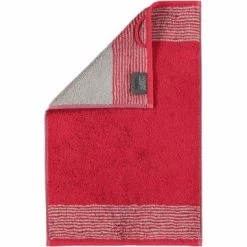 Schlussverkauf 😍 Cawö Handtücher Cawö Handtücher Luxury Home Two-Tone 590 In Bordeaux - 22 Günstig Kaufen ⭐