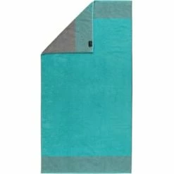 Blitzangebot 🎉 Cawö Handtücher Cawö Handtücher Luxury Home Two-Tone 590 In Türkis - 47 Günstig Kaufen 🌟