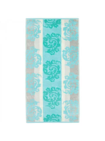 Aktion 🔔 Cawö Handtücher Cawö Handtücher Noblesse Cashmere Jacquard 1057 In Mint - 14 Günstig Kaufen 😀