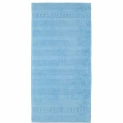 Am billigsten ✨ Cawö Handtücher Cawö Handtücher Noblesse Uni 1001 In Mittelblau - 188 Günstig Kaufen 🎁