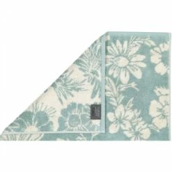 Blitzangebot 😉 Cawö Handtücher Cawö Handtücher Two-Tone Edition Floral 638 In Salbei - 43 Günstig Kaufen 🔔 -Cawö Verkaufsshop cawo handtucher two tone edition floral 638 in salbei 43 3