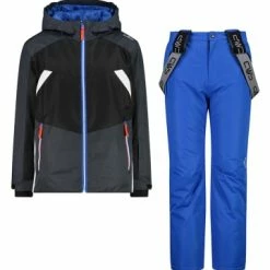 Rabatt 🛒 Jacken & Westen CMP 2tlg. Ski-/ Snowboardoutfit In Schwarz/ Blau Günstig Kaufen 😍