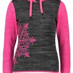 Schlussverkauf 🥰 Fleecejacken & -pullover CMP Fleecehoodie In Anthrazit/ Pink Günstig Kaufen ✨