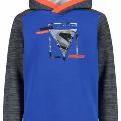 Brandneu 💯 Fleecejacken & -pullover CMP Fleecehoodie In Blau/ Bunt Günstig Kaufen 👍
