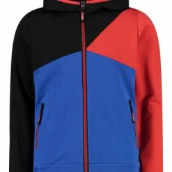 Bestes Angebot 🔔 Fleecejacken & -pullover CMP Fleecejacke In Blau/ Schwarz/ Rot Günstig Kaufen ✔️