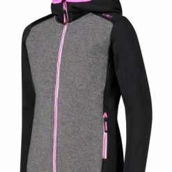 Alternative view of Billig 🔔 Fleecejacken & -pullover CMP Fleecejacke In Grau/ Schwarz/ Pink Günstig Kaufen 💯