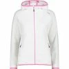 Angebote 🛒 Jacken & Mäntel Cmp Fleecejacke Jacket Fix Hood In Weiß Günstig Kaufen 🧨