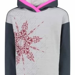 Auslauf 🔥 Fleecejacken & -pullover CMP Fleecepullover In Grau/ Pink Günstig Kaufen 💯