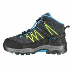 Schlussverkauf 🔥 Schuhe CMP Leder-Trekkingboots "Rigel" In Anthrazit/ Blau Günstig Kaufen 🔥