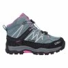 Besorgen 🛒 Schuhe CMP Leder-Trekkingboots "Rigel" In Grau/ Pink Günstig Kaufen ⭐