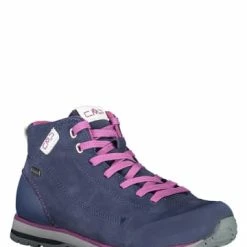 Rabatt 🧨 Outdoor- & Sportschuhe CMP Leder-Wanderboots "Elettra" In Dunkelblau Günstig Kaufen ⌛