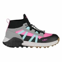 Schlussverkauf 🥰 Outdoor- & Sportschuhe CMP Nordic-Walkingschuhe "Hosnian" In Grau/ Schwarz/ Pink Günstig Kaufen 🛒
