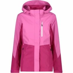 Besorgen 🔥 Jacken & Mäntel Cmp Regenajcke Jacket Zip Hood In Pink Günstig Kaufen ✔️