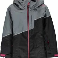 Angebote 👍 Jacken & Westen CMP Ski-/ Snowboardjacke In Grau/ Schwarz Günstig Kaufen 😍