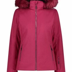 Auslauf 😀 Jacken & Mäntel CMP Ski-/ Snowboardjacke In Rot Günstig Kaufen 💯