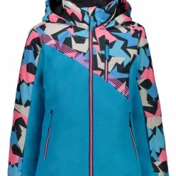 Neu ⌛ Jacken & Westen CMP Ski-/ Snowboardjacke In Türkis/ Pink Günstig Kaufen 🎉