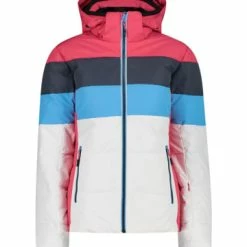 Aktion ✔️ Jacken & Mäntel CMP Ski-/ Snowboardjacke In Weiß/ Pink/ Blau Günstig Kaufen ❤️