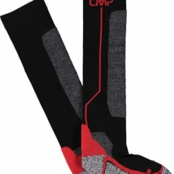 Rabatt ✨ Sportwäsche CMP Ski-/ Snowboardsocken In Schwarz/ Rot Günstig Kaufen 🔥