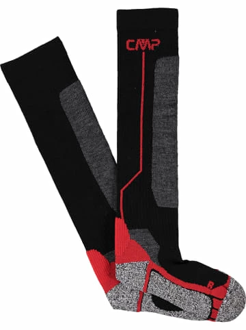 Rabatt ✨ Sportwäsche CMP Ski-/ Snowboardsocken In Schwarz/ Rot Günstig Kaufen 🔥 1 Rabatt ✨ Sportwäsche CMP Ski-/ Snowboardsocken In Schwarz/ Rot Günstig Kaufen 🔥
