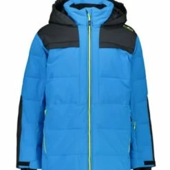 Bester Verkauf 💯 Jacken & Mäntel Cmp Skijacke CMP KID Long Jacket Fix Hood In Blau Günstig Kaufen ⭐