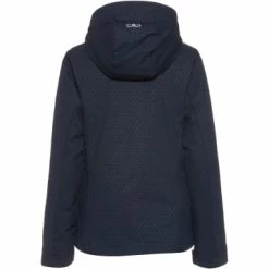 Billig 🔔 Jacken & Mäntel Cmp Skijacke 👩 WOMAN JACKET ZIP HOOD In Black Blue Günstig Kaufen 👏 -Cawö Verkaufsshop cmp skijacke woman jacket zip hood in black blue 5