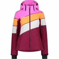 Bester Verkauf 💯 Jacken & Mäntel Cmp Skijacke 👩 WOMAN JACKET ZIP HOOD In Sangria Günstig Kaufen 🔥