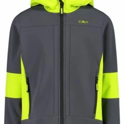 Budget 🔥 Jacken & Westen CMP Softshelljacke In Anthrazit/ Neongrün Günstig Kaufen 💯