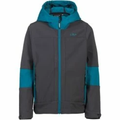 Brandneu ✔️ Jacken & Mäntel Cmp Softshelljacke In Antracite-deep Lake Günstig Kaufen 😉
