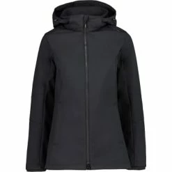 Besorgen 👍 Jacken & Mäntel Cmp Softshelljacke 👩 Woman Fix Hood Jacket In Nero Günstig Kaufen 🎉
